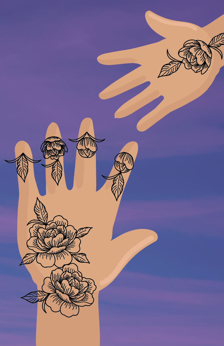 Henna Sticker F4 ستكر حنا