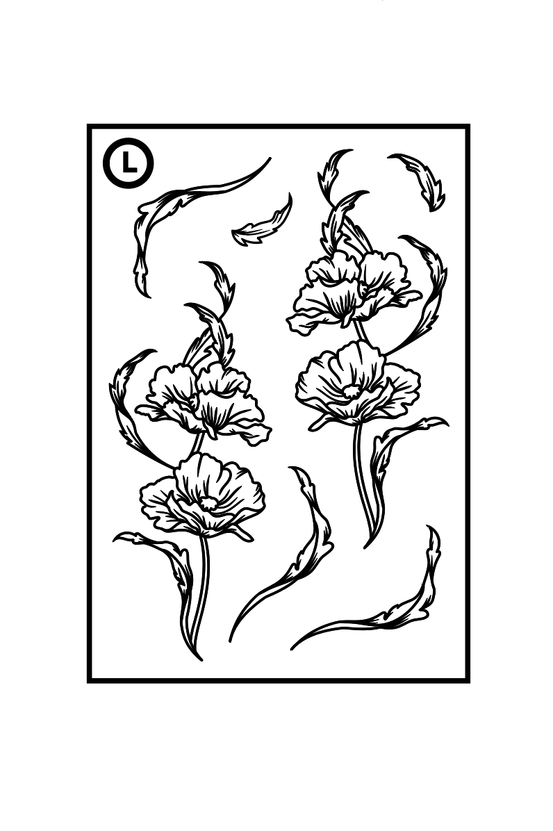 Henna Sticker G2 ستكر حنا