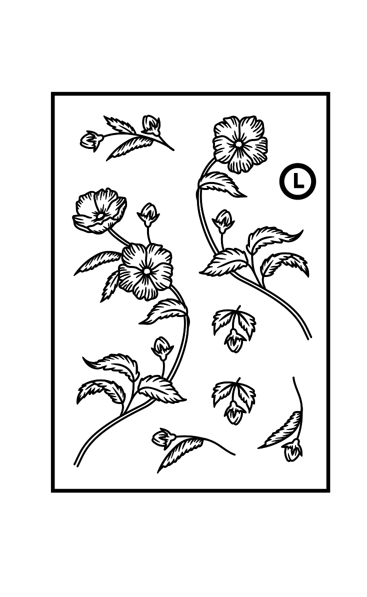 Henna Sticker G4 ستكر حنا