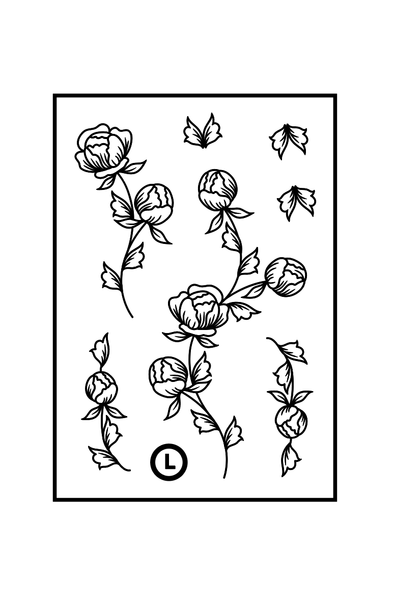 Henna Sticker G5 ستكر حنا