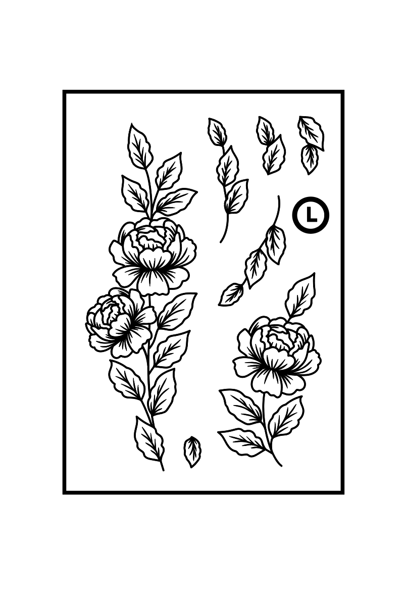 Henna Sticker G6 ستكر حنا