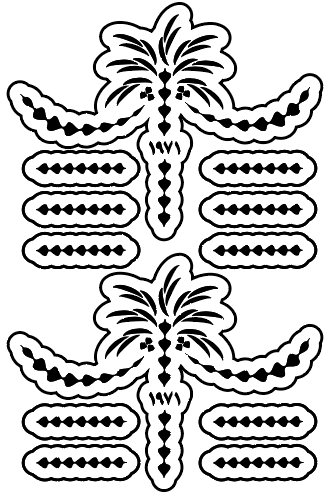 Henna Sticker Palm71 ستكر حنا