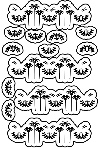 Henna Sticker Finjan Zayed ستكر حنا فنجان زايد