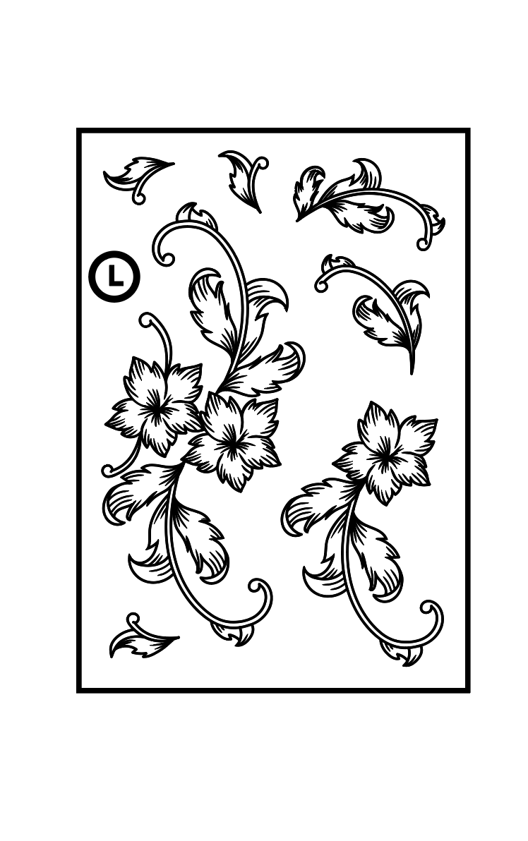 Henna Sticker G3 ستكر حنا