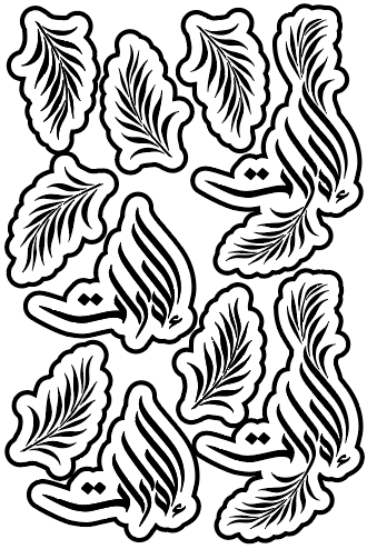 Henna Sticker Sa'af ستكر حنا سعف