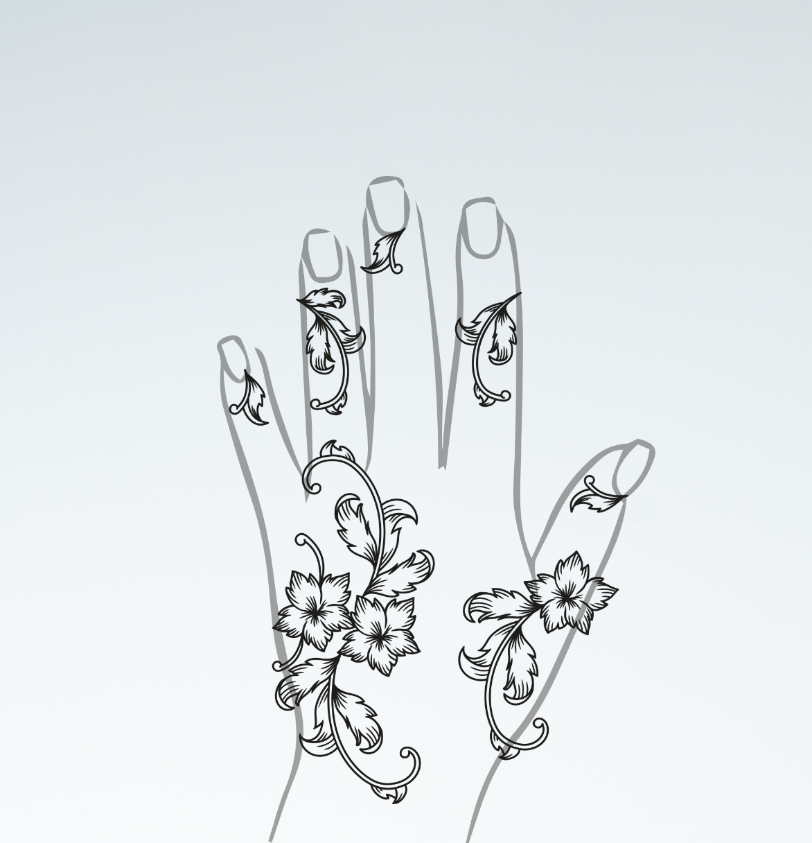 Henna Sticker G3 ستكر حنا